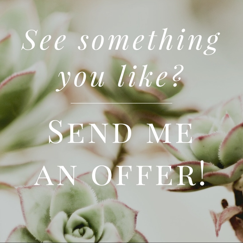 Welcome! Send me an offer